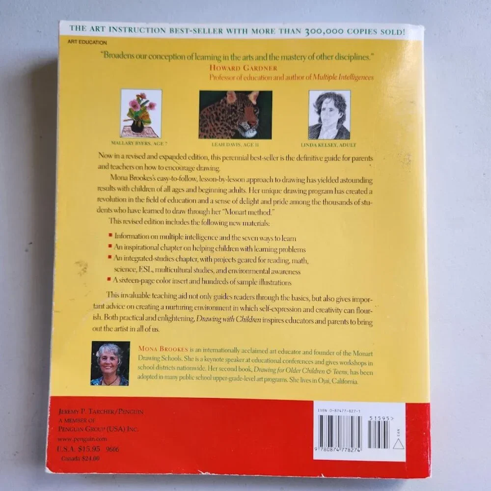 Drawing with Children Mona Brookes Art Paperback Book Craft 9780874778274 School